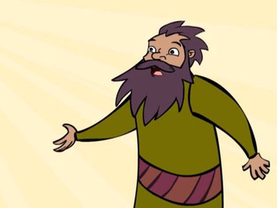 Abraham talking to God