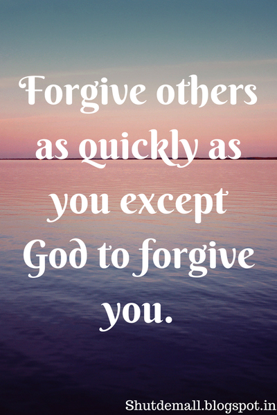 Forgiveness