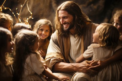 Jesus-with-the-Children-scaled