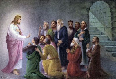 Jesus and his disciples