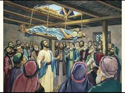 Jesus healing paralytic