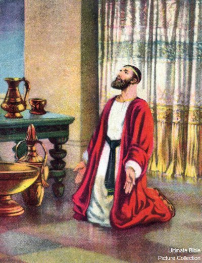 Nehemiah praying