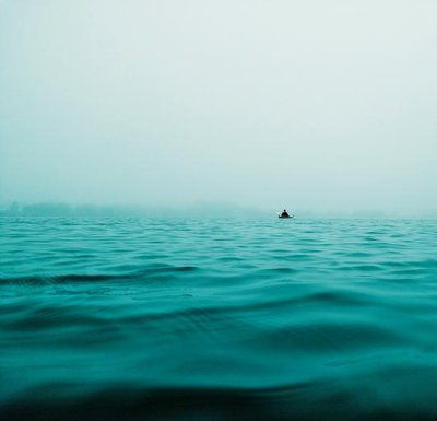 Boat on sea