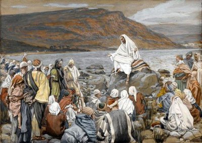 Jesus and the people