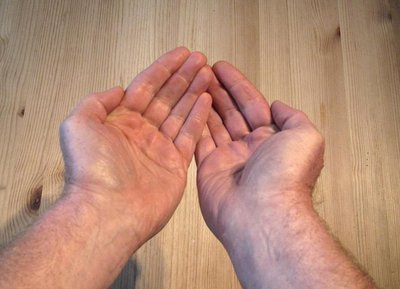 Ask, hands