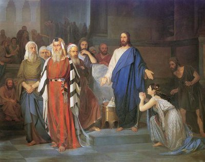Woman taken in adultery