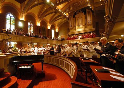 Church worship