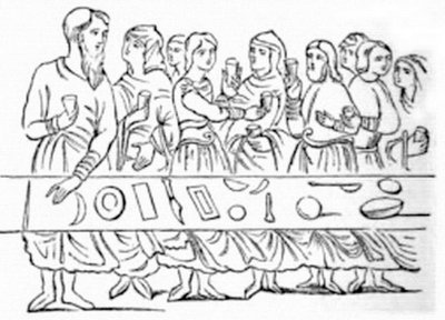 Guests at banquet
