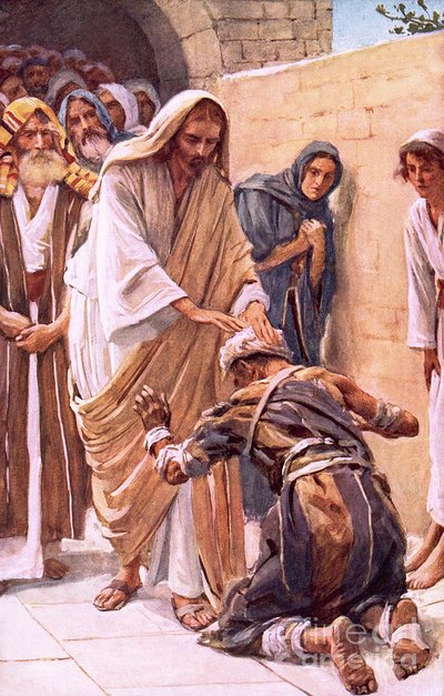 Healing of a leper