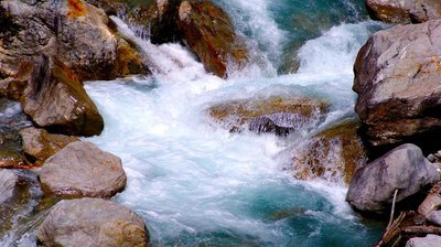 Stream of water