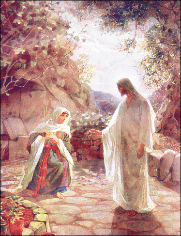Jesus and Mary Magdalene